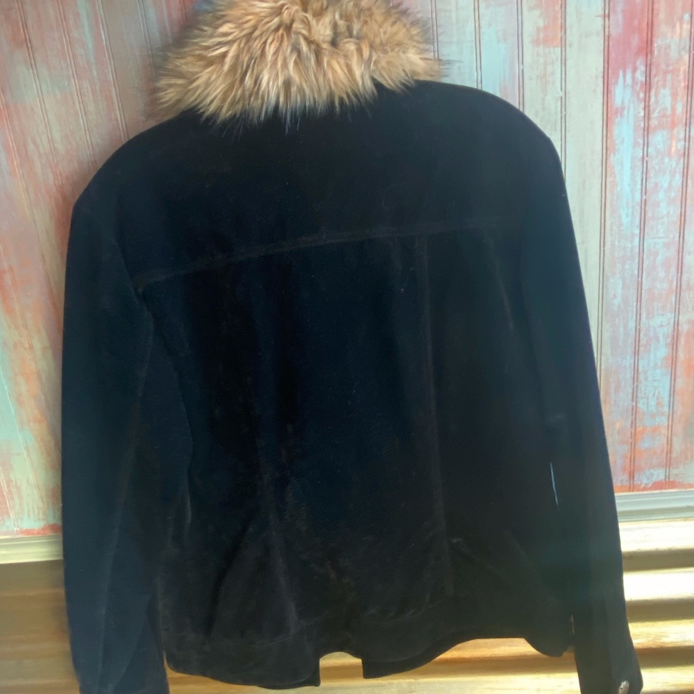 Faux Suede Jacket - Picture 2 of 4